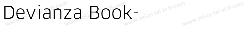 Devianza Book字体转换